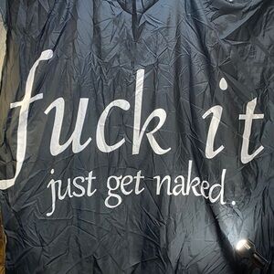Unbranded‎ Shower curtain Black and White bathroom decor bachelor male female